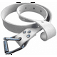 thumbnail image 3 of Cinturon Marsellesa Stretch Blanco, 3 of 3