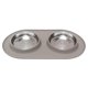 thumbnail image 1 of Comedero para gatos Messy Cats doble de silicona antideslizante, 1,75 tazas, 1 of 7