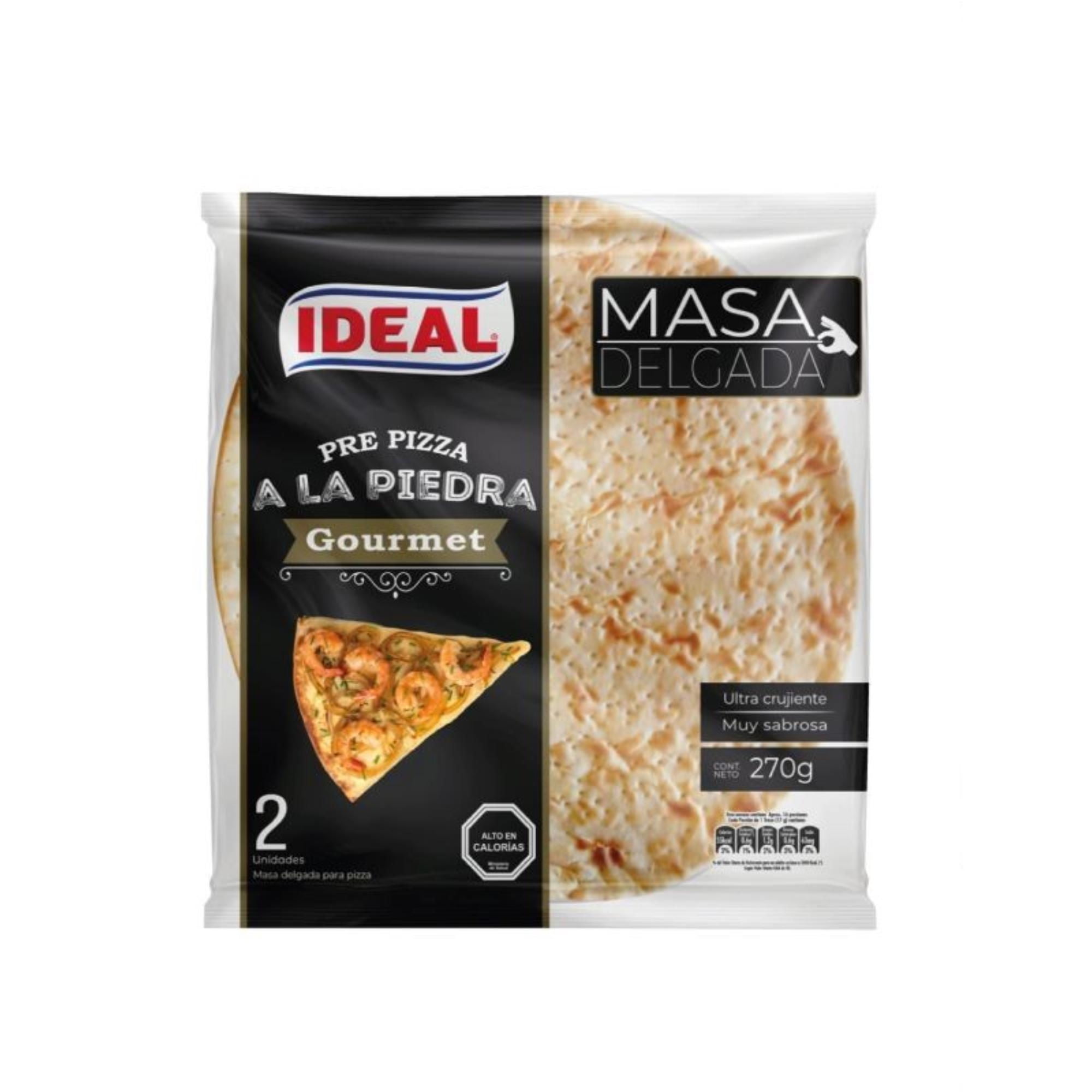 Masa Para Pizza A La Piedra 2 Un 250 g Ideal
