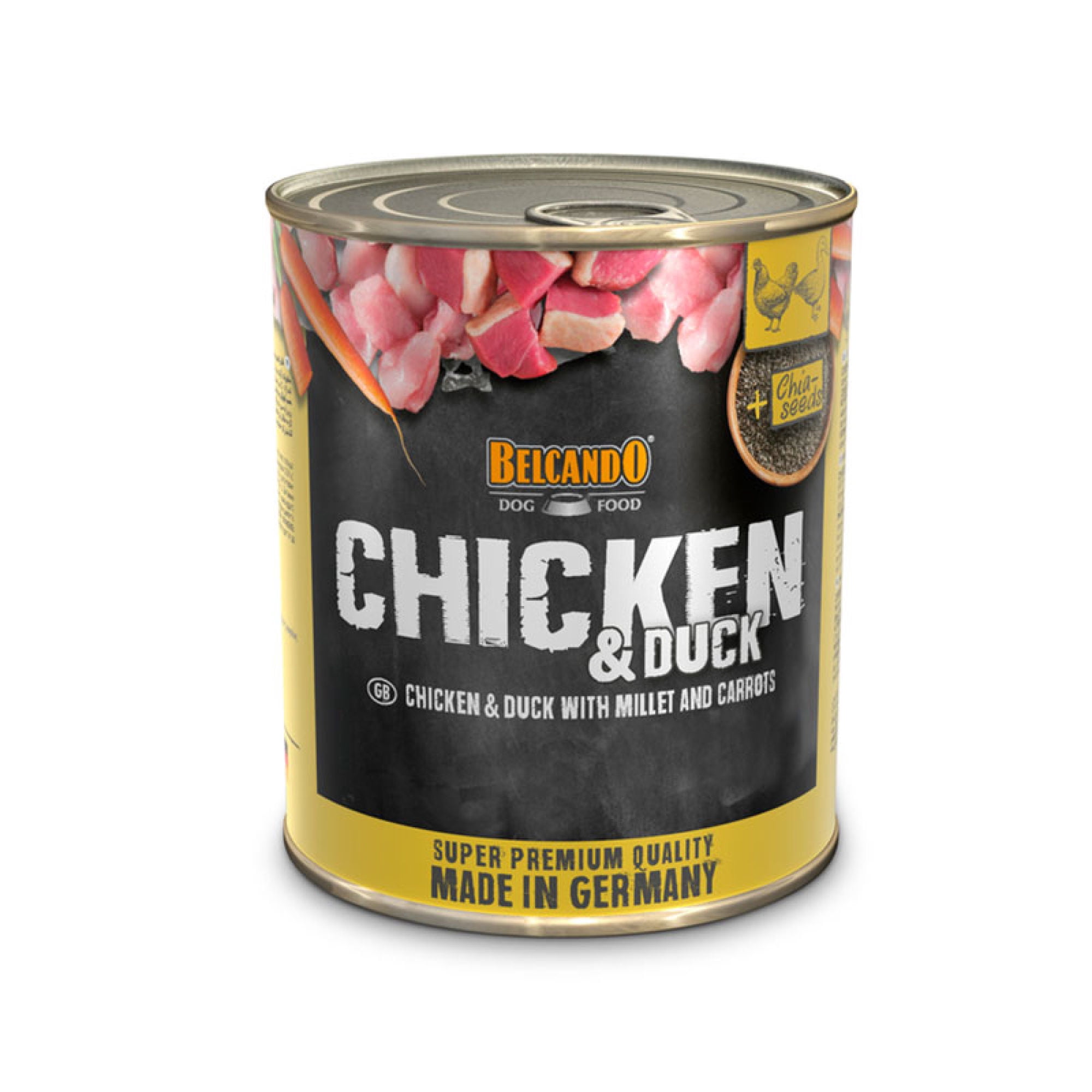Display 6 unidades Alimento Super Premium Para Perros Sabor Pollo con Pato 800gr