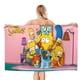 thumbnail image 1 of Los Simpson Toalla de playa de secado rápido con diseño temático, regalo para mujeres y niñas, ideal para cumpleaños, fans, amantes de la música, uso en la playa o al aire libre, 78 × 180 cm, 1 of 6