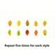thumbnail image 1 of 50pcs/Pack Fall Leaves Series Washi Tape - Perfect for DIY Scrapbooking, Masking & Decorative Stickers!, 1 of 5
