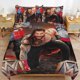 thumbnail image 1 of WWE Gentle Texture Machine Washable Bedding Essentials Soft Touch Duvet Cover Sets for Home, 1 of 3