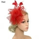 thumbnail image 1 of Elegant Tea Party Fascinator Hat for Women - Feather Mesh Net Veil with Feather Trim - Perfect for Weddings, Halloween Parties, and Special Occasions, 1 of 5