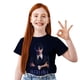 thumbnail image 1 of Polera estampada de niño/niña Merlina Addams Clásico T-06, 1 of 3