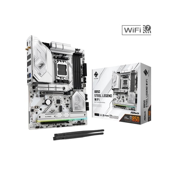 Intel Asrock B850 Steel Legend WiFi AM5 SATA 6Gb/s ATX Placa Madre