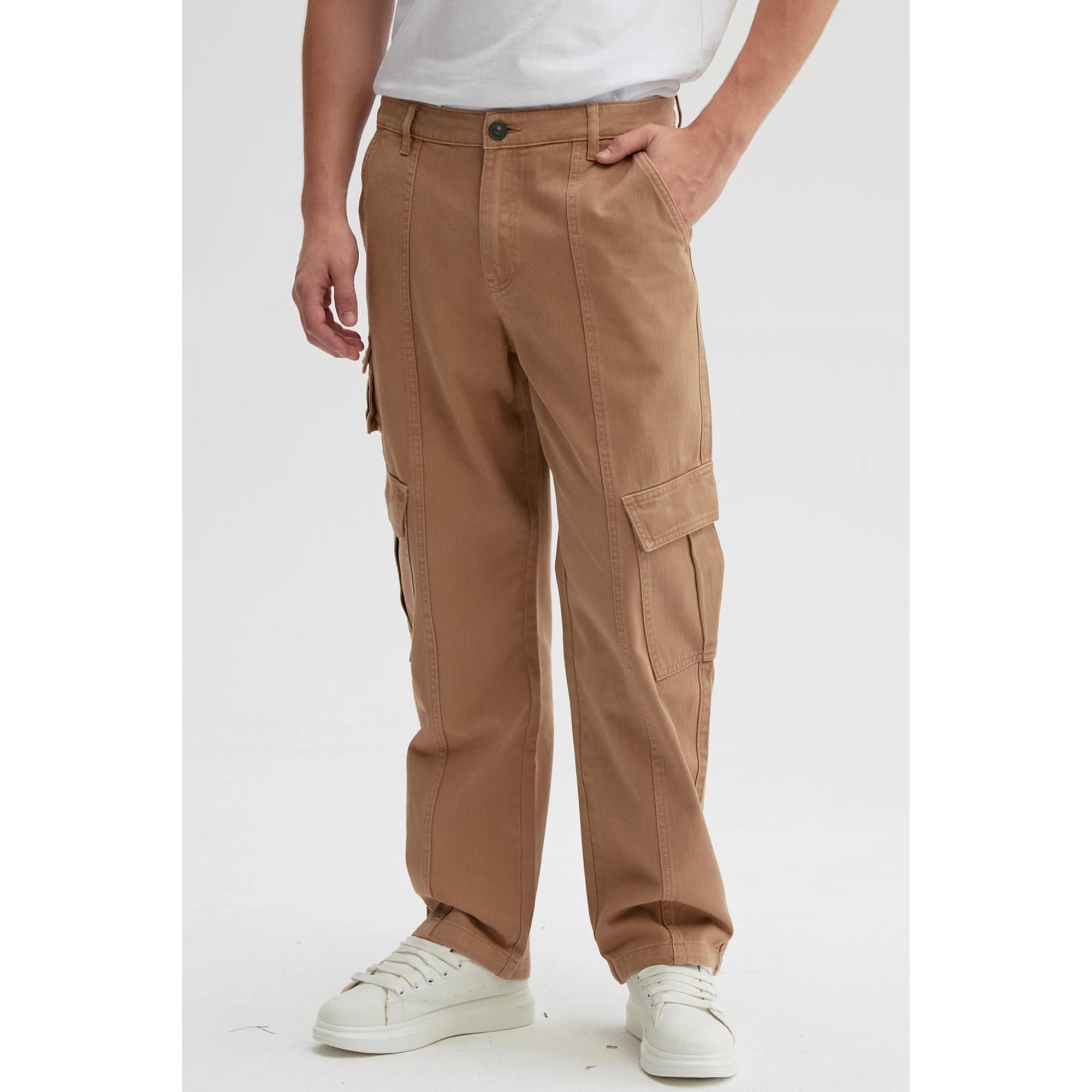 Fashionspark - Jeans Hombre Doble Cargo Café