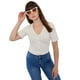 thumbnail image 1 of Polera Mujer Rib Botones Crudo Corona, 1 of 5