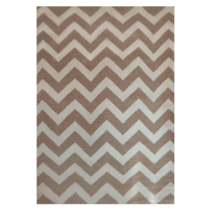 Bazhars - Alfombra 140X200 Cm Kilim Pau Gall 10 Natural White