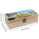 thumbnail image 2 of Jane y el Dragón Caja Organizadora de Madera Rústica - Caja Decorativa Multifuncional para Escritorio, Hogar, Oficina, Joyas y Manualidades, 2 of 6