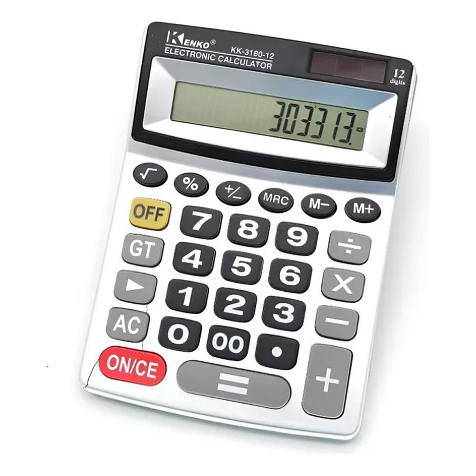 Kenko - Calculadora Electrónica De Escritorio Kk-3180-12