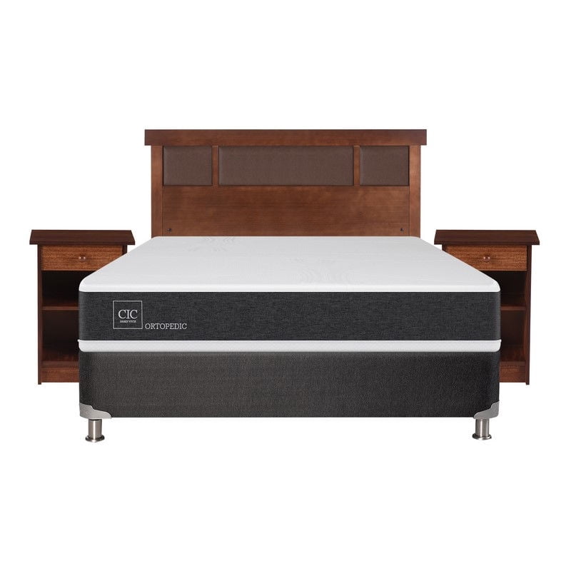 Cic - Box Spring Ortopedic 2 Plaza Base Normal