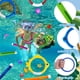 thumbnail image 3 of Set Juguetes Piscina YUJUN 18PCS Aros Palos Gemas Acuaticos, 3 of 3