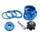 thumbnail image 3 of Espaciador De Auriculares De Bicicleta De 1 1/8 Pulgadas Con Casquillo Superior Juego De Tuercas De Estrella Azul, 3 of 5
