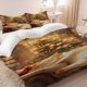 thumbnail image 1 of 3pcs Christmas Cat Themed Bedding Set Including Duvet Cover And Pillowcases Soft And Comfortable, 1 of 5