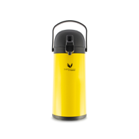 Thermos - Termo Sifón Acero Inoxidable De Vidrio 1 9 Lt Amarillo