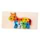 thumbnail image 5 of Rompecabezas De Clavijas De Madera Para Niños Pequeños Tablero A Juego Colorido Bloques De Madera Rompecabezas Caballo, 5 of 5