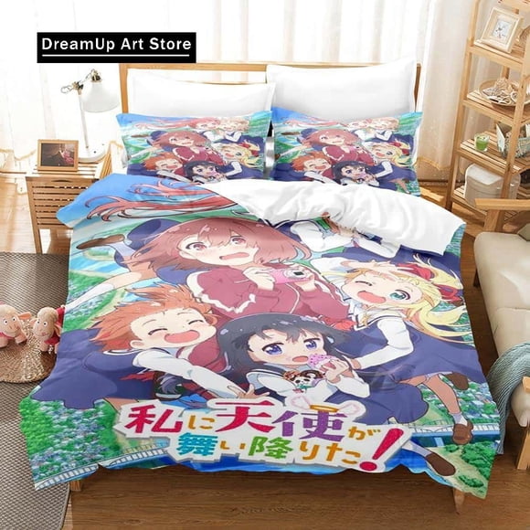 Anime Wataten! An Angel Flew Down to Me Bedding Set Bed Set Adult Kid Bedroom Duvet cover Sets
