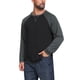 thumbnail image 4 of Camiseta de Hombre de Manga Larga con Bloques de Color Casual Raglán Talla S Gris Negro, 4 of 5