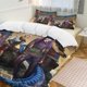 thumbnail image 1 of Descendants 3-Piece Bedding Set Soft Warm And Comfortable Soft Bed Set for Bedroom, 1 of 5