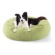 thumbnail image 1 of Cama Antiestrés para Perro y Gato 80 cm de Felpa Verde Lima, 1 of 4