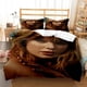 thumbnail image 1 of Top stream singer Taylor fashionable printed bedding King size bedding set Comforter bedding sets Costomizable bedding set Bed Sheets, 1 of 5