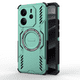 thumbnail image 3 of Funda FOXDOCK para Xiaomi Redmi Note 14 4G , magnética, resistente a golpes, con soporte, unisex, carga inalámbrica, 3 of 4