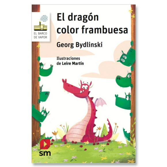 Libro El Dragón Color Frambuesa