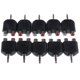 thumbnail image 3 of Adaptador Estéreo Macho A Hembra RCA Dual De 10 Piezas De 3,5 Mm, 3 of 3