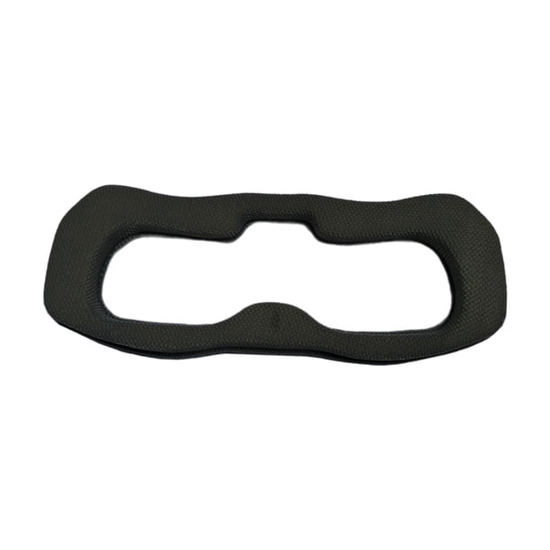 Almohadilla de espuma de repuesto para el panel frontal de las gafas FPV, cómodas y suaves gafas de vídeo profesionales. Pieza de repuesto para gafas FPV. negro