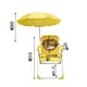 thumbnail image 5 of Silla Plegable para Niños Con Sombrilla para Camping León, 5 of 5