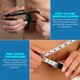 thumbnail image 4 of MEDca Body Fat Caliper Measuring Tape, Skinfold, Black Plastic, 1 Pack, 4 of 9