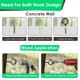 thumbnail image 5 of Ganchos de rosca Etoolia Q Hanger, 36 unidades con hebilla de seguridad y broca, 5 of 9