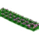 thumbnail image 3 of 30 Uds. De Mechones De Hierba De Racimo De Flores Modelo De Paisaje Estático DIY Color Rosa Púrpura, 3 of 3