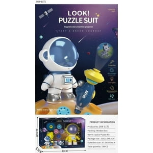 Genérico - Juguete Astronauta Lámpara De Proyección Magnetico