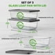 thumbnail image 2 of Molde para pan NutriChef de 7,6 tazas, apilable, juego de 6 piezas, transparente, 2 of 7