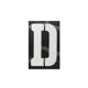 thumbnail image 1 of Plantilla Adhesiva Patente Letra D, 1 of 3