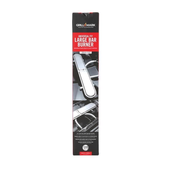 Grill Burner Grill Mark, acero inoxidable, 50,29 cm L, universal