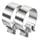 thumbnail image 1 of Abrazadera de escape HUTUDAN 3" de acero inoxidable (paquete de 2), 1 of 7