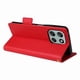 thumbnail image 3 of Funda Cartera para Motorola MOTO G56 5G Tapa Flip con Ranuras y Soporte Rojo, 3 of 5