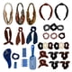 thumbnail image 1 of KIT DE ACCESORIOS DE CABELLO - TONOS TIERRA - 20 PIEZAS, 1 of 2