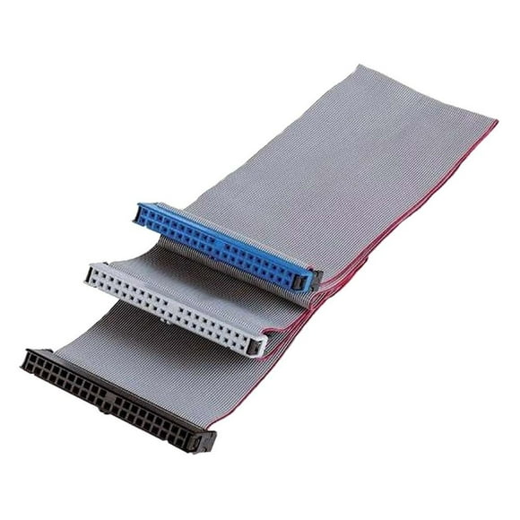 Cable Flat IDE Ata 66/100 80 pin Ultra Ata UDMA PIO multicolor
