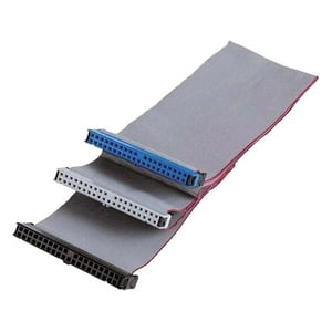 Gen - Cable Flat Ide Ata 66/100 80 Pin Ultra Ata Udma Pio Multicolor