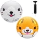 thumbnail image 1 of Playground Balls SCS Direct Gaga Ball de 21,6 cm con bomba de aire, paquete de 2, 1 of 9