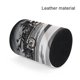 thumbnail image 4 of Harley Davidson-theme Cylinder Pen Holder Pencil Organizer with Flannel Lining PVC Leather Material Cardboard Base for study work 10*8CM, 4 of 6