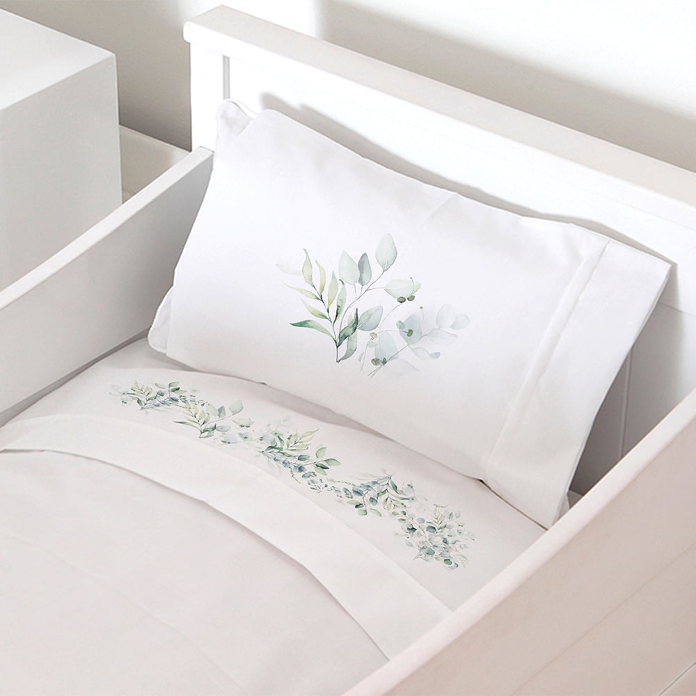 Tuyo Print - Juego De Sábanas Cuna Vert