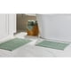 thumbnail image 1 of Set Alfombras Baño Better Homes Gardens Katti Lattice Verde 2 Piezas, 1 of 3