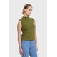 thumbnail image 2 of Polera Mujer Recogido Costados Verde, 2 of 4