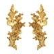 thumbnail image 5 of 2 Uds Apliques De Encaje Adornos De Encaje Para Coser Decoración Vestido De Noche Dorado, 5 of 5