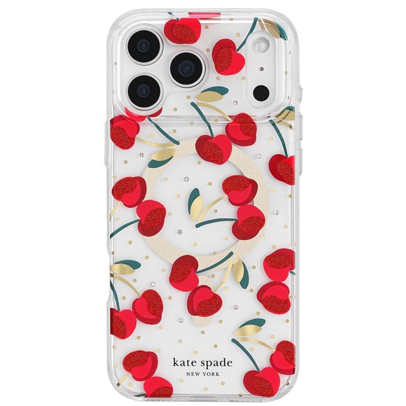 Funda Kate Spade New York para iPhone 17 Pro en Cereza